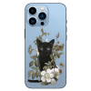 Husa iPhone 14 Pro, Silicon Premium, BLACK CAT